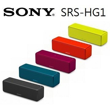&lt;好旺角&gt; SONY 藍牙無線 Hi-Res h.ear go 喇叭 SRS-HG1 原廠公司貨 藍色