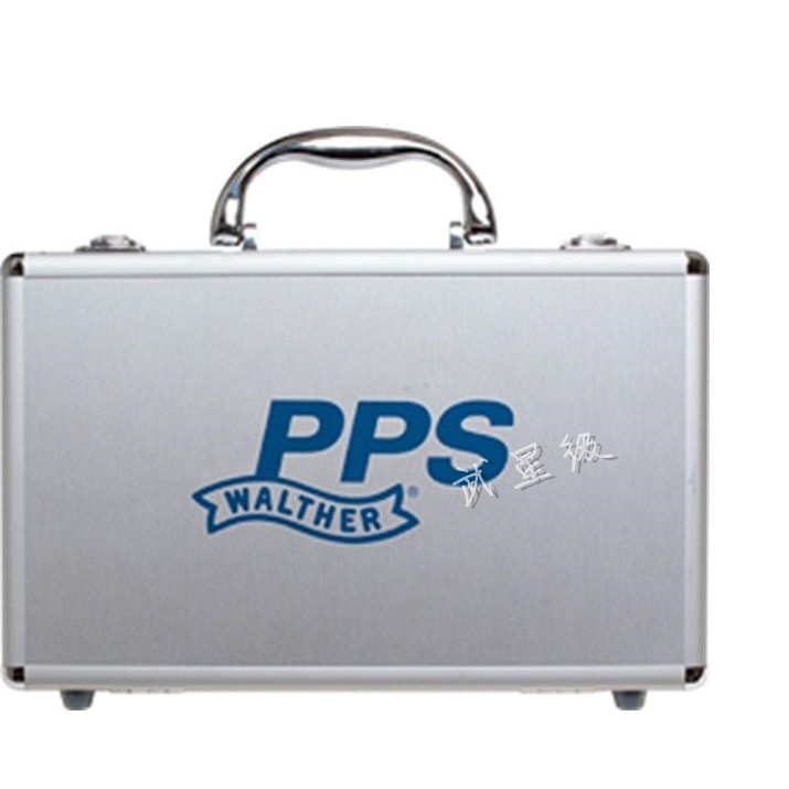 台南 武星級 WALTHER PPS 專用 鋁製盒 (BB彈收納盒收納箱手提箱工具箱防水防潮生存遊戲CS吃雞 PPS