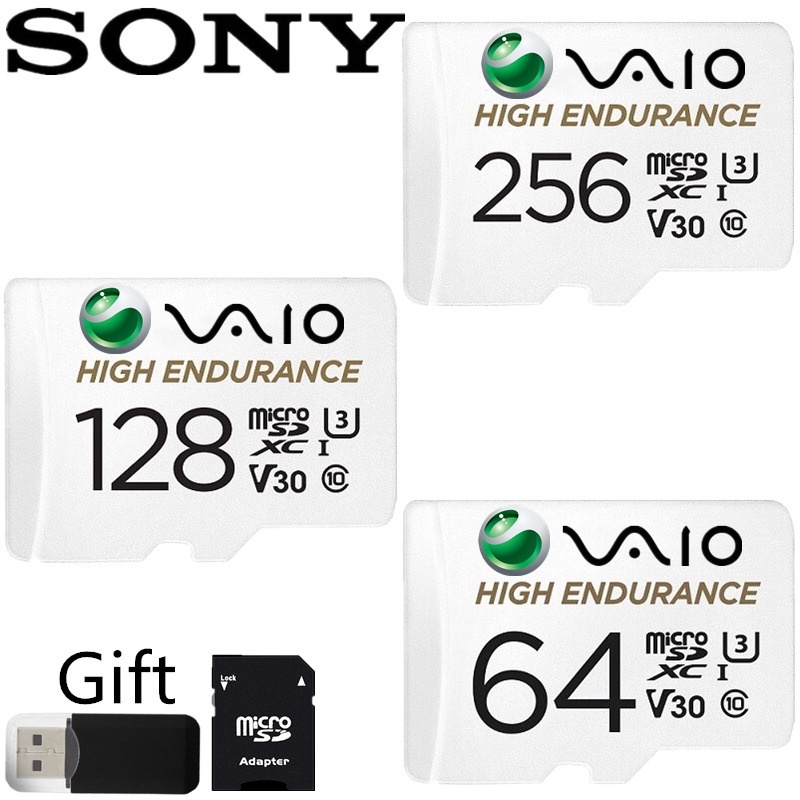 索尼高速 V30 MicroSD 4GB 64GB 128GB 512GB SDXC U3-1 C10 TF 存儲卡