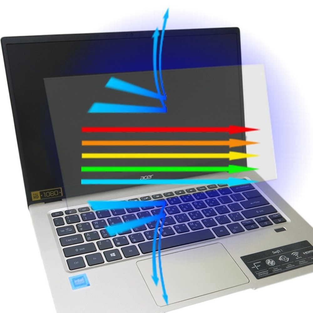 【Ezstick】 防藍光螢幕貼 11.6吋16:9 筆電專用 靜電吸附 (另有客製化服務)