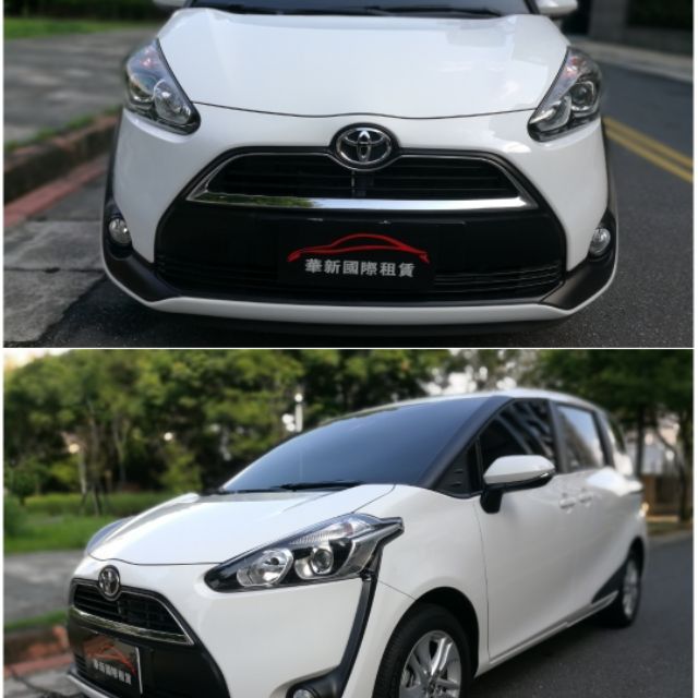 toyota sienta七人座 平日55折假日75折 台北租車 華新國際租車 機場租車汽車出租