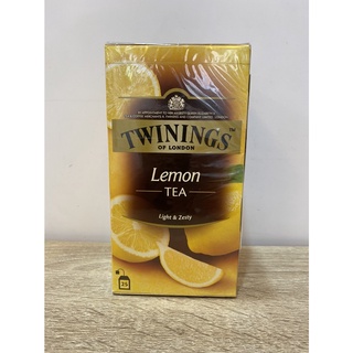 **愛洛奇**英國 TWININGS 唐寧茶 檸檬茶 (2g×25入)