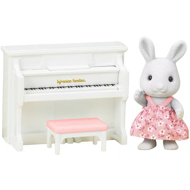 全新現貨 森林家族 兔姐姐 鋼琴 組合