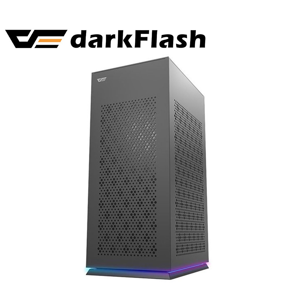 darkFlash DLH21 ITX 電腦機殼/機箱(含9cm風扇*1) -黑 現貨 廠商直送