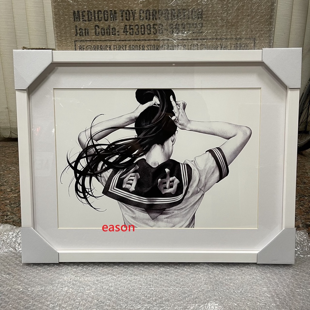 SHOHEI OTOMO「つむじ風」 大層 額縁 SHOHEI OTOMO「つむじ風」 大層 額縁