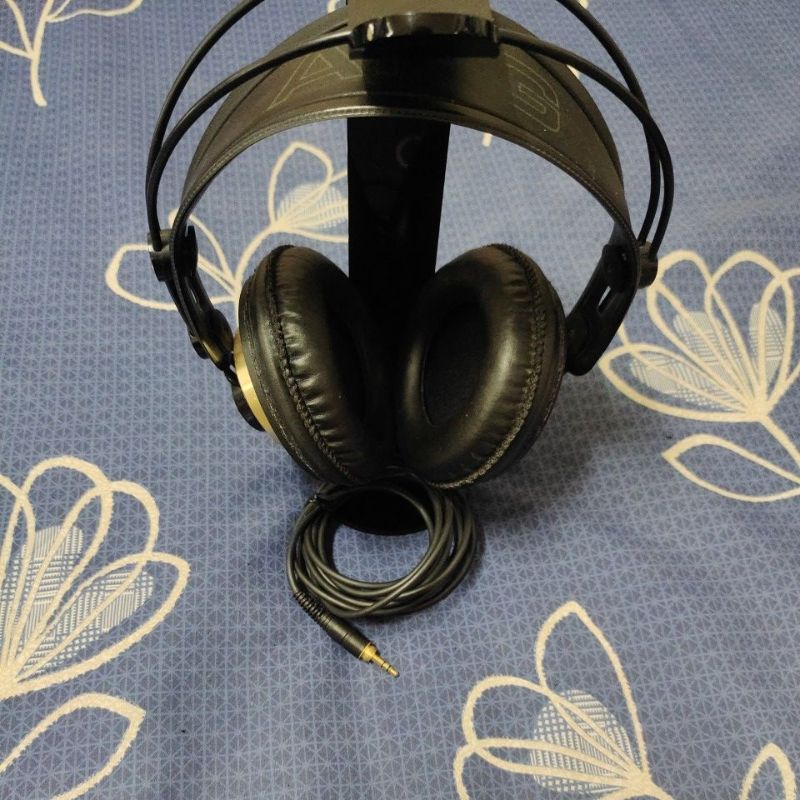 AKG K240 Monitor 600ohm奧產（非K240S，不能換線）耳罩與調音綿待更換