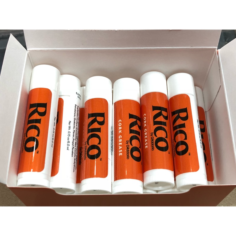 [小顏樂器] RICO 軟木膏 美國RICO 美製 (薩克斯風 SAX 豎笛 雙簧管 低音管 管樂軟木油)