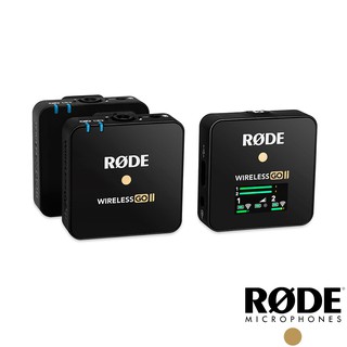 RODE WIRELESS GO II 2代 WIGO2 無線麥克風 1對2 黑色 公司貨 現貨 廠商直送
