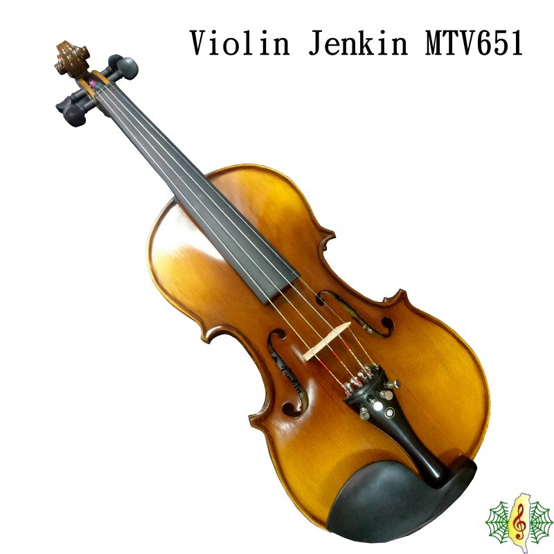 小提琴 Jenkin MTV651 天然 虎紋 楓木 Violin (贈 濕度計方盒 Tonica弦) [網音樂城]
