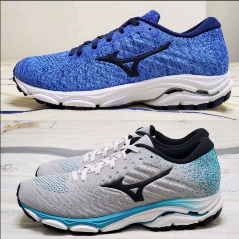 美津濃MIZUNO WAVE INSPIRE 16 WAVEKNIT女慢跑鞋 J1GD201325 J1GD201316