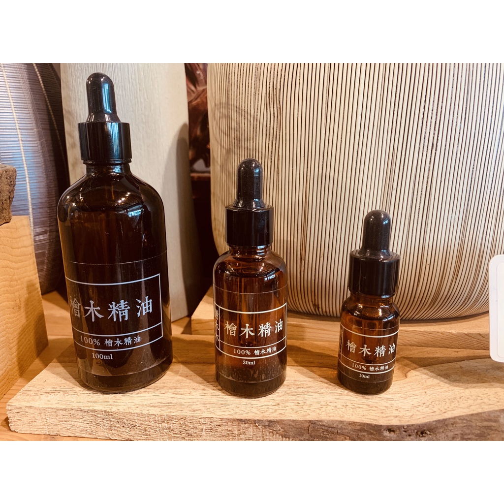 謝木木工作室 台灣檜木100ml*2瓶 送檜木擴香木 100%檜木精油 蒸餾精油 水氧機 純精油 木質調 台南 精油