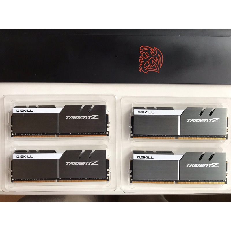 G.SKILL 32GB(4*8GB) DDR4 3200 CL16 TZSW (銀白色)