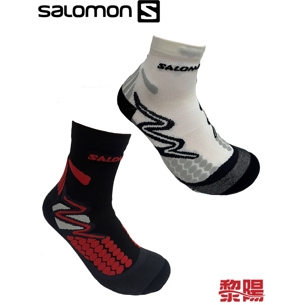Salomon 法國 XT Hawk襪 黑紅/黑白 超輕量/乾燥/貼合 44SL6765