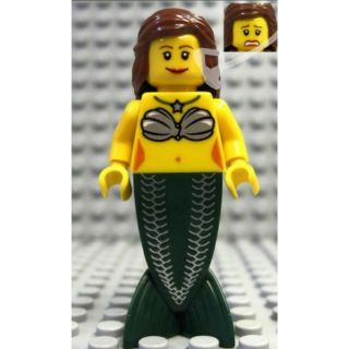 Lego 樂高 6299 美人魚 海盜系列 雙面臉 哭臉 笑臉