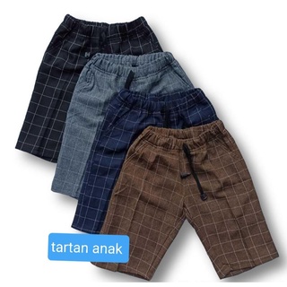 最新款 TARTAN KIDS 褲子/格子褲 3-7 歲兒童