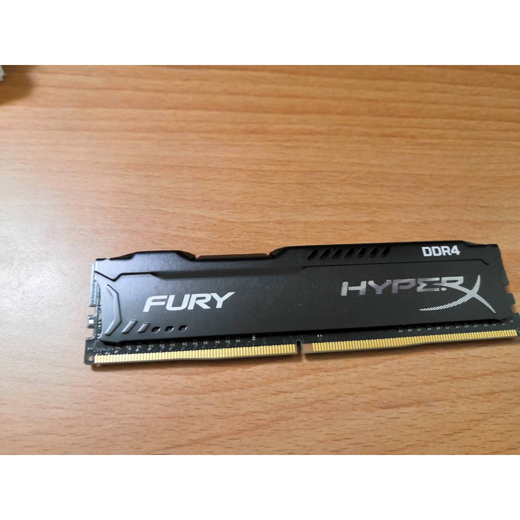 金士頓 HyperX FURY DDR4 記憶體 1.2V 低電耗  桌上型超頻記憶體 HX424C15FB2/8