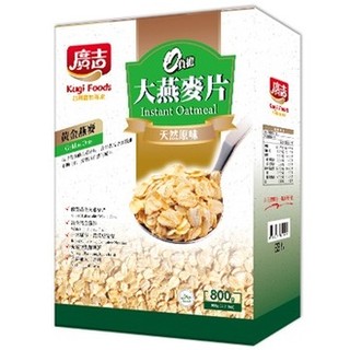 廣吉 0負擔大燕麥片-天然原味 800g/盒