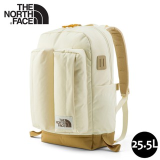 【The North Face 25.5L 經典懷舊後背包《淺卡其/棕》】3KY4/舒適防護休閒後背包/多功能/悠遊山水