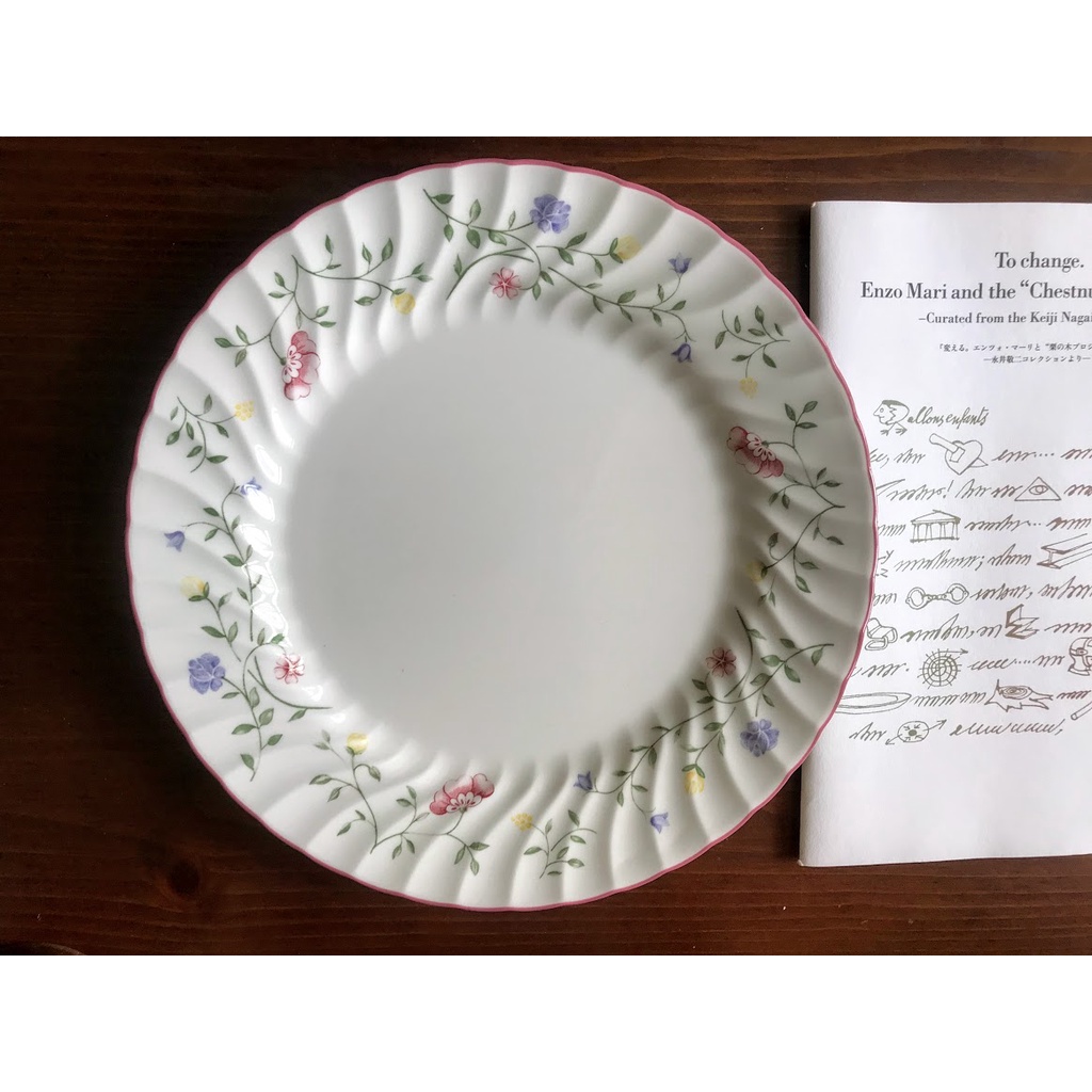 🌸英格蘭 Johnson bros 花漾大圓盤 餐盤 西式餐盤  水果盤 蛋糕盤 甜點盤 早餐盤