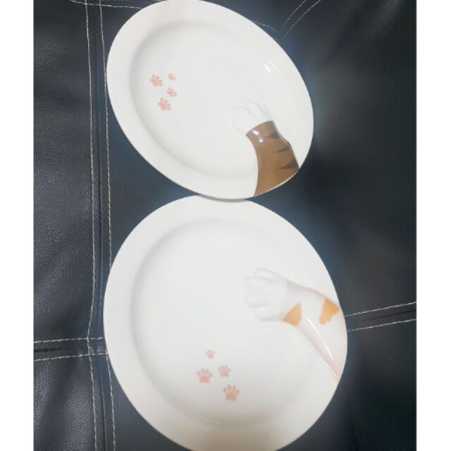 貓掌盤子