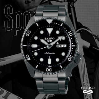 SEIKO 精工 5 Sports 系列 黑潮機械錶(4R36-07G0SD/SRPD65K1) SK027