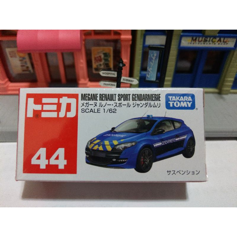 全新未拆 Tomica 44 Megane Renault Sport Gendarmarie 雷諾 警車