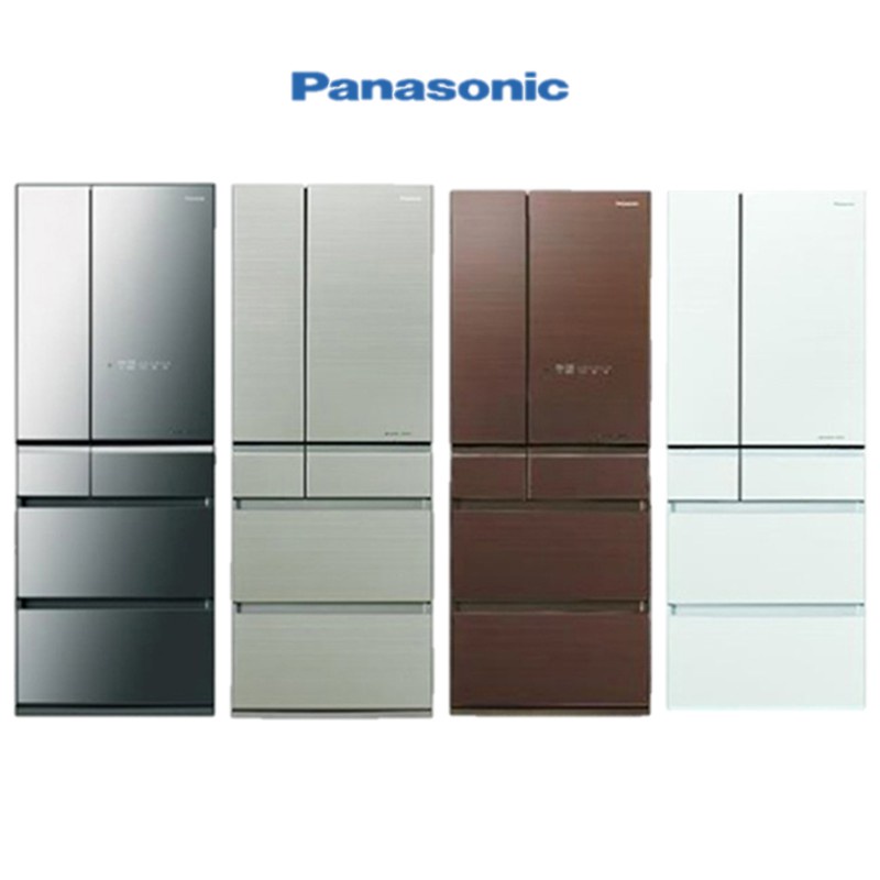 限時下訂贈好禮-Panasonic國際牌 600公升 無邊框玻璃 變頻六門電冰箱 (鑽石黑) NR-F604HX-X1