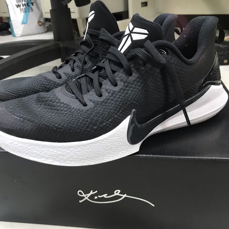 NIKE KOBE MAMBA FOCUS EP 黑白 XDR 耐磨底 籃球鞋 男鞋 AO4434-001