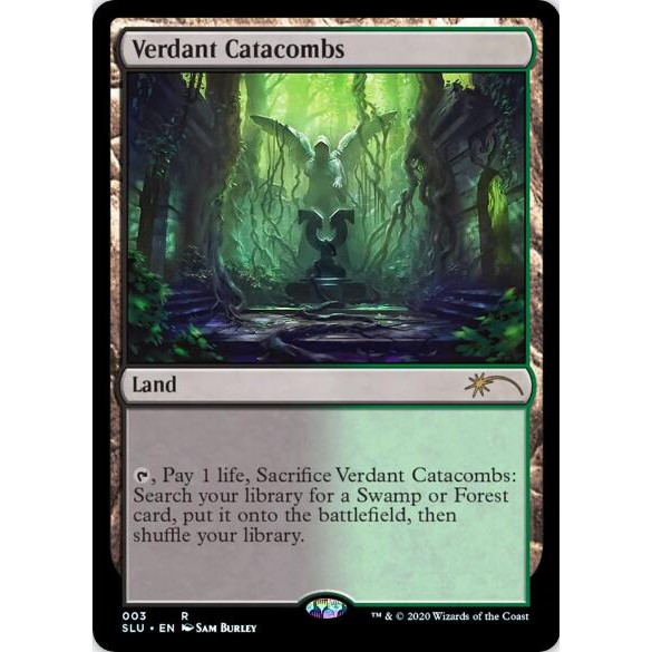 魔法風雲會 MTG Secret Lair Verdant Catacombs 新綠陵墓 英文 找地地禮盒