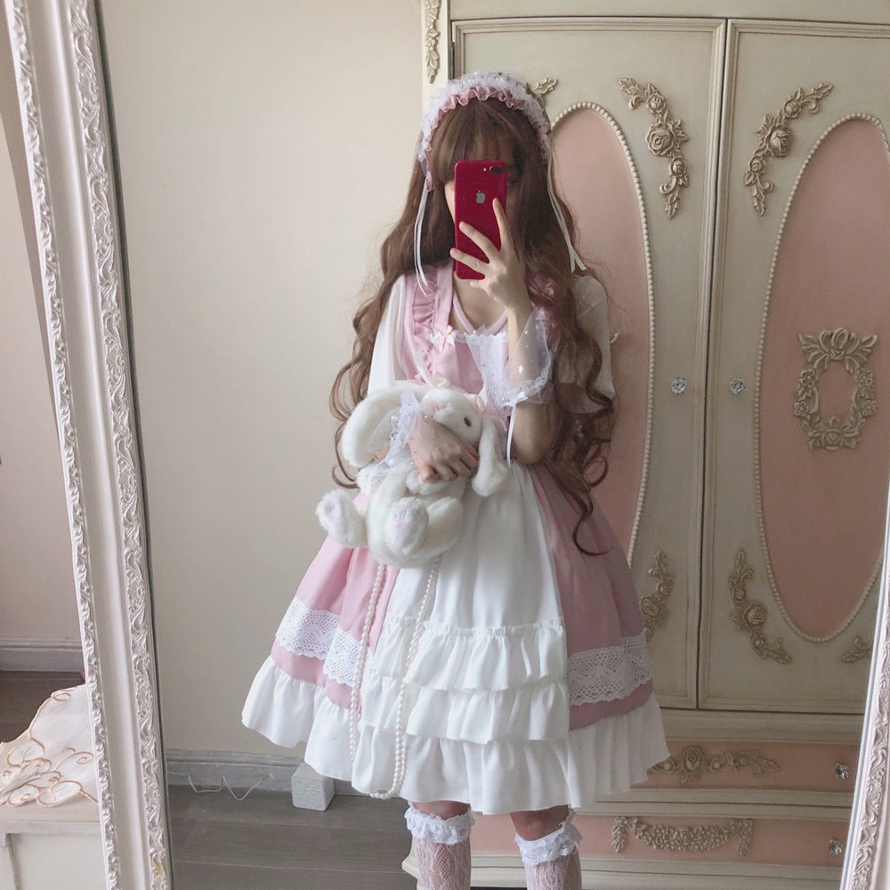 cosply服女日系軟妹嬢塔lolita公主洋装学院風ロリータ cosply服女日系軟妹嬢塔lolita公主洋装学院風ロリータ
