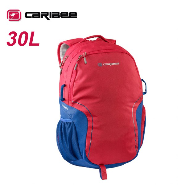 【Caribee 澳洲 TUCSON 30L背包 紅/藍 】 CB-63601/後背包/旅行/背包/悠遊山水