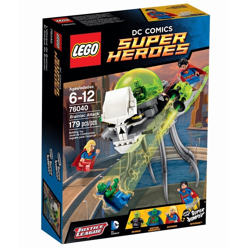 LEGO 樂高 76040  DC Super Heroes 超級英雄 超人 女超人 火星獵人