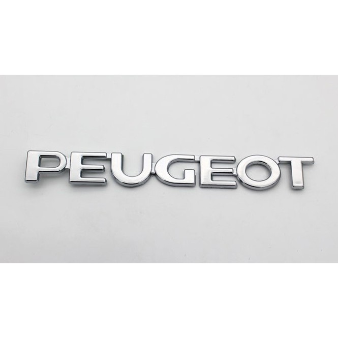 PEUGEOT 標緻 寶獅 後字標 後車身銘牌 標誌 尾標 英文字標 3M背膠  206 206cc 206sw