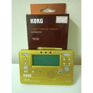 KORG TM-50 教練級電子式調音節拍器