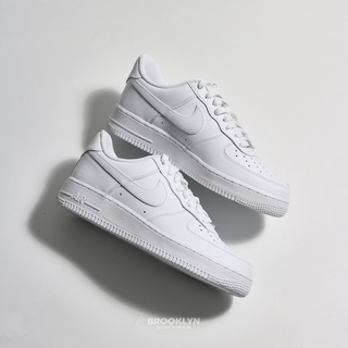 NIKE 休閒鞋 AF1 AIR FORCE 1 07 全白 基本款 經典款 男 (布魯克林) CW2288-111