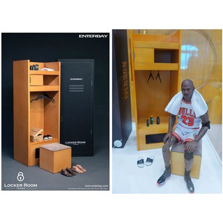 【神經玩具】現貨 ENTERBAY OR-1003 NBA 1/6 球員專屬木製更衣室 12吋用 JORDAN KOBE