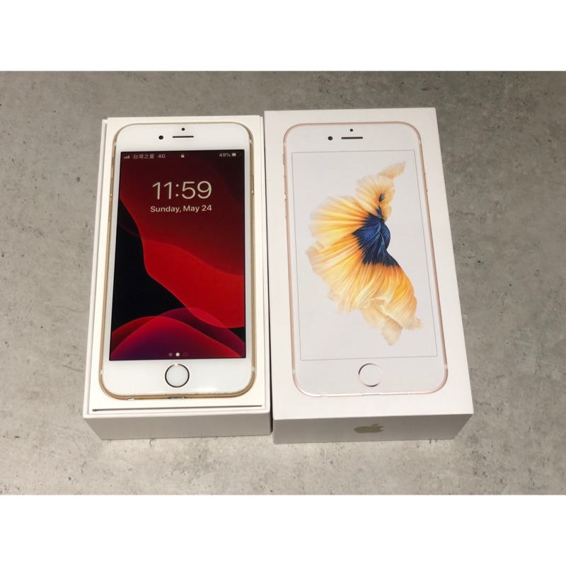 iPhone 6s 128g 金 2018年 中華電信