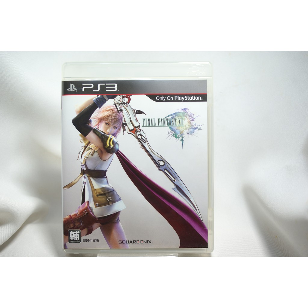 [耀西]二手 亞版 SONY PS3 Final Fantasy XIII 13 中文版 含稅附發票