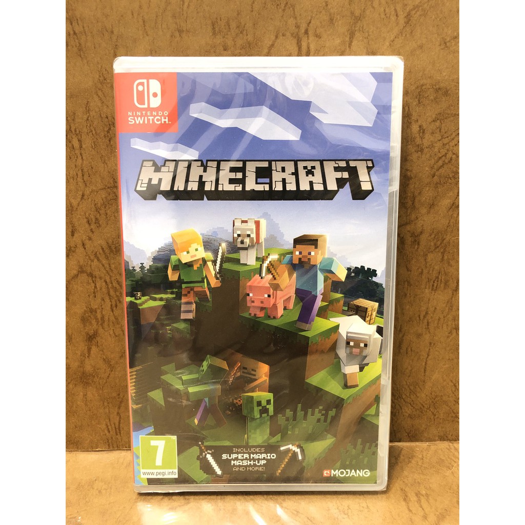 玩具廚餘桶 MINECRAFT 我的世界 全新 歐版 中文 NS 任天堂 SWITCH 遊戲片