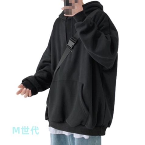 【M世代】長袖帽T 刷毛連帽大尺碼長袖T恤刷毛T 長袖t 棉上衣 大學T T恤 (BTB連帽加絨