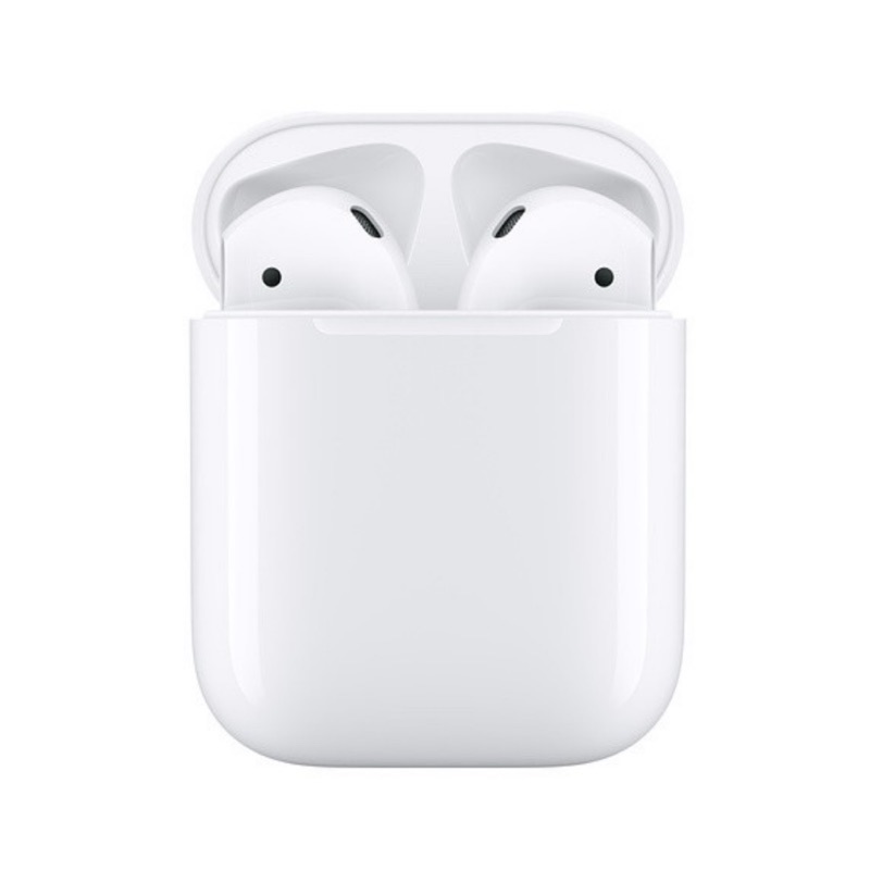 Apple AirPods 二代藍芽無線耳機+無線充電盒[原廠公司貨]（全新未拆封）