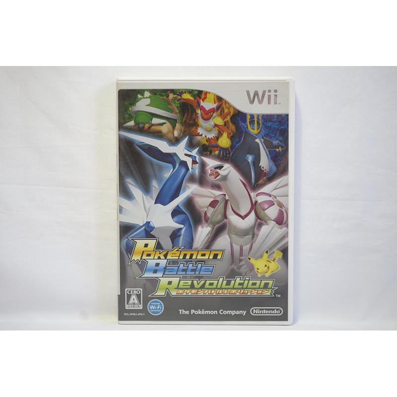 日版 Wii 神奇寶貝戰鬥革命  Pokemon Battle Revolution