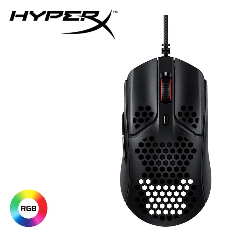 【HyperX】Pulsefire Haste 電競滑鼠 (HMSH1-A-BK/G)