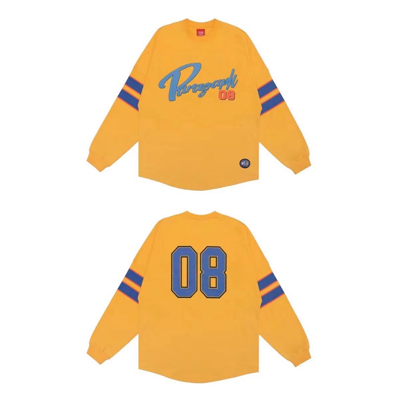 【PARAGRAPH】S7 NO.16 RUGBY TEAM L/S TEE 長T (YELLOW 黃色) 化學原宿