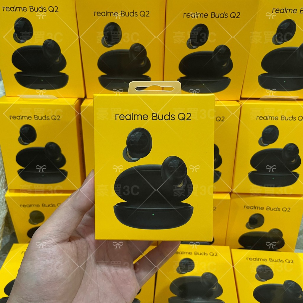 realme Buds Q2 真無線藍牙耳機 黑色/藍色 藍芽耳機 原廠一年保固 台灣公司貨 現貨 免運【豪買3C】