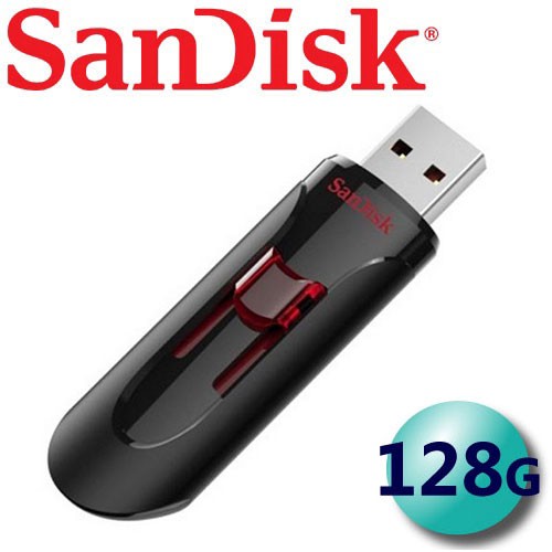 【公司貨】SanDisk 128GB CZ600 Cruzer Glide USB3.0 128G 隨身碟