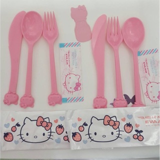 Hello Kitty 長榮飛機餐～餐具11件組