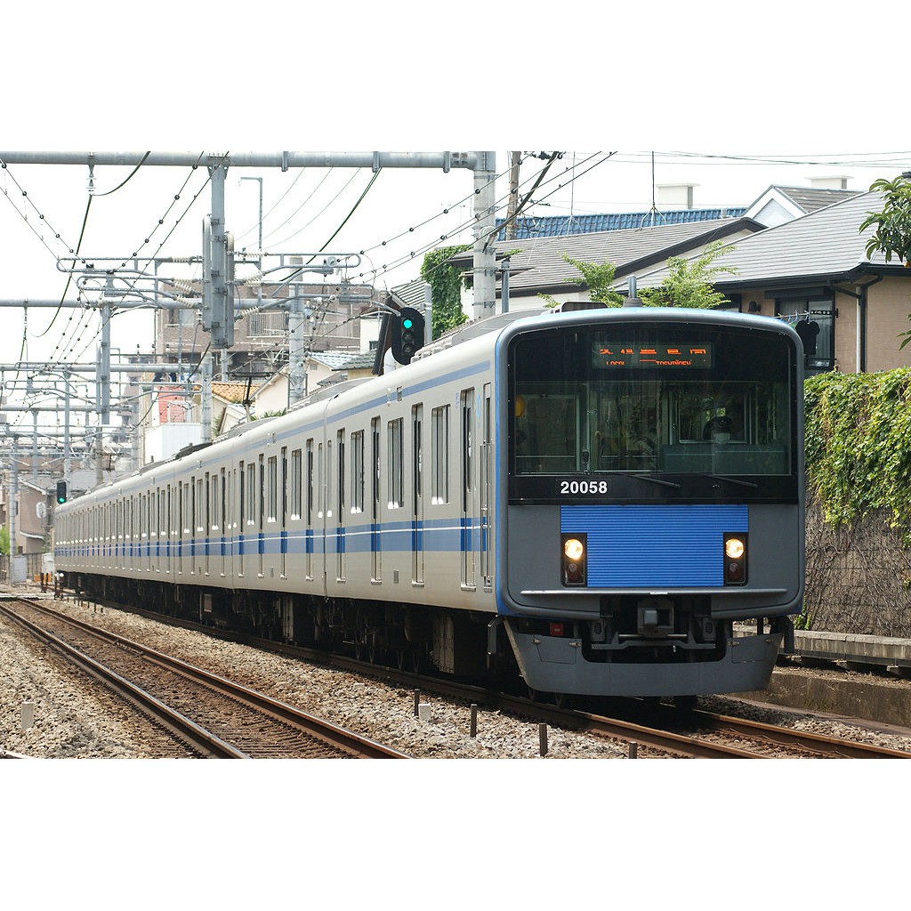 玩具共和國 Gm 西武000系 池袋線 102編成 白ライト 増結用中間車6両セット 動力無し 蝦皮購物