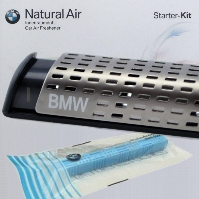 義大利製新款二代《台北快車》全新BMW原廠正貨 Natural Air Starter Kit 無毒 空氣芳香器