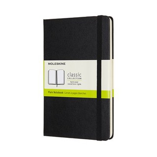 MOLESKINE經典硬殼筆記本/ M型/ 空白/ 黑 eslite誠品